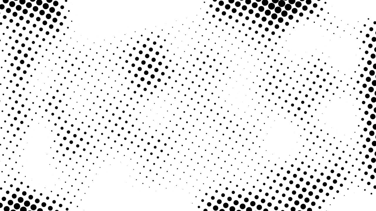 medio tono de muchos puntos, fondo abstracto generado por computadora, fondo de renderización 3d con efecto de ilusión óptica