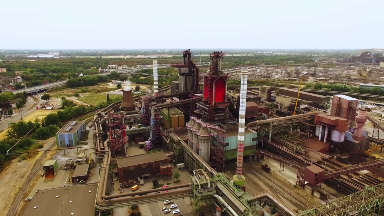 planta de la industria siderúrgica en alemania