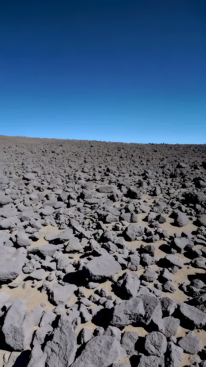 화성의 바위 풍경