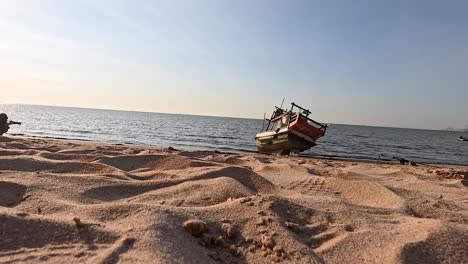 boat on the beach