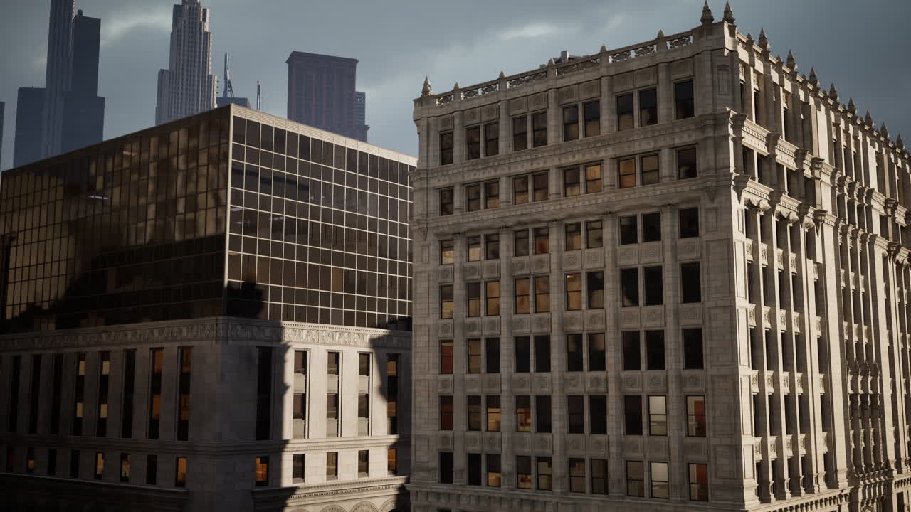 vista del centro financiero de la ciudad de boston durante el día