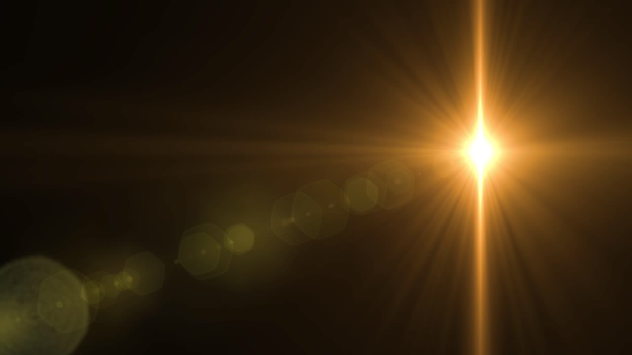 Sovrapposizione Flare Lente 4K