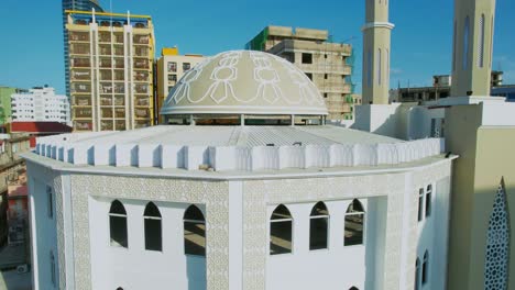 aerial view of al jumaa mosque in dar es salaam