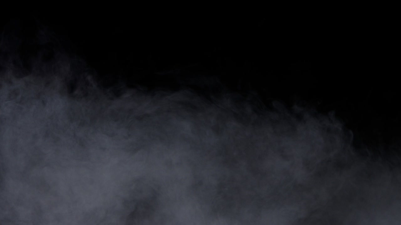 Fumo di ghiaccio secco realistico, nuvole e nebbia