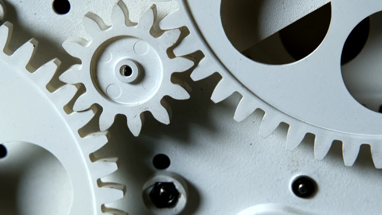 engranajes mecánicos de reloj