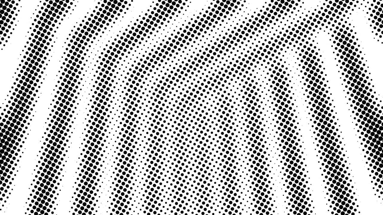 medio tono de muchos puntos, fondo abstracto generado por computadora, fondo de renderización 3d con efecto de ilusión óptica