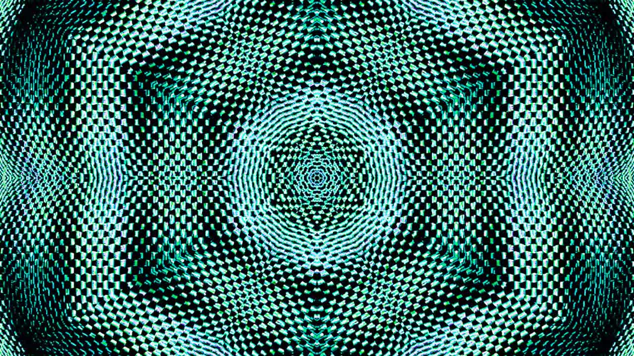 líneas abstractas en movimiento fondo gráfico. para el espectáculo, animación de hermosos adornos brillantes. tallo liso