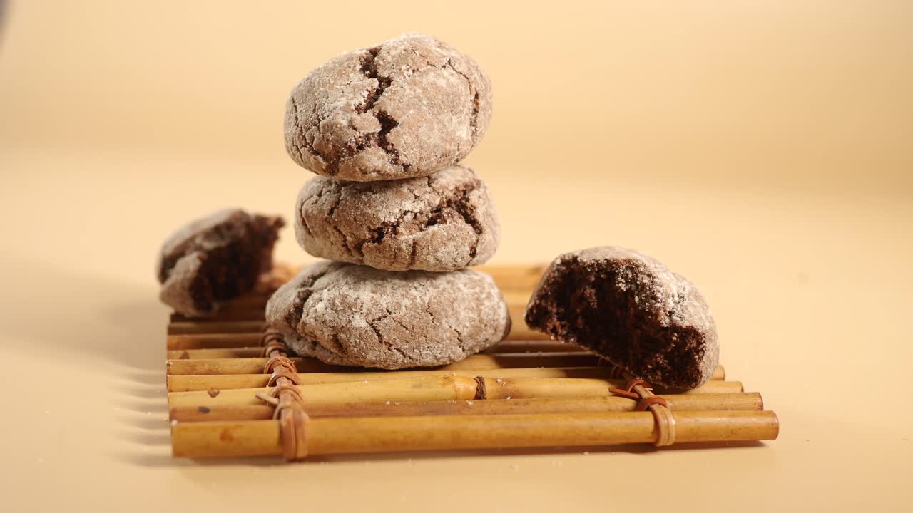 шоколадные печенье