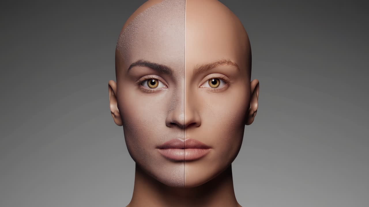 Before and After Makeup/Skincare Application