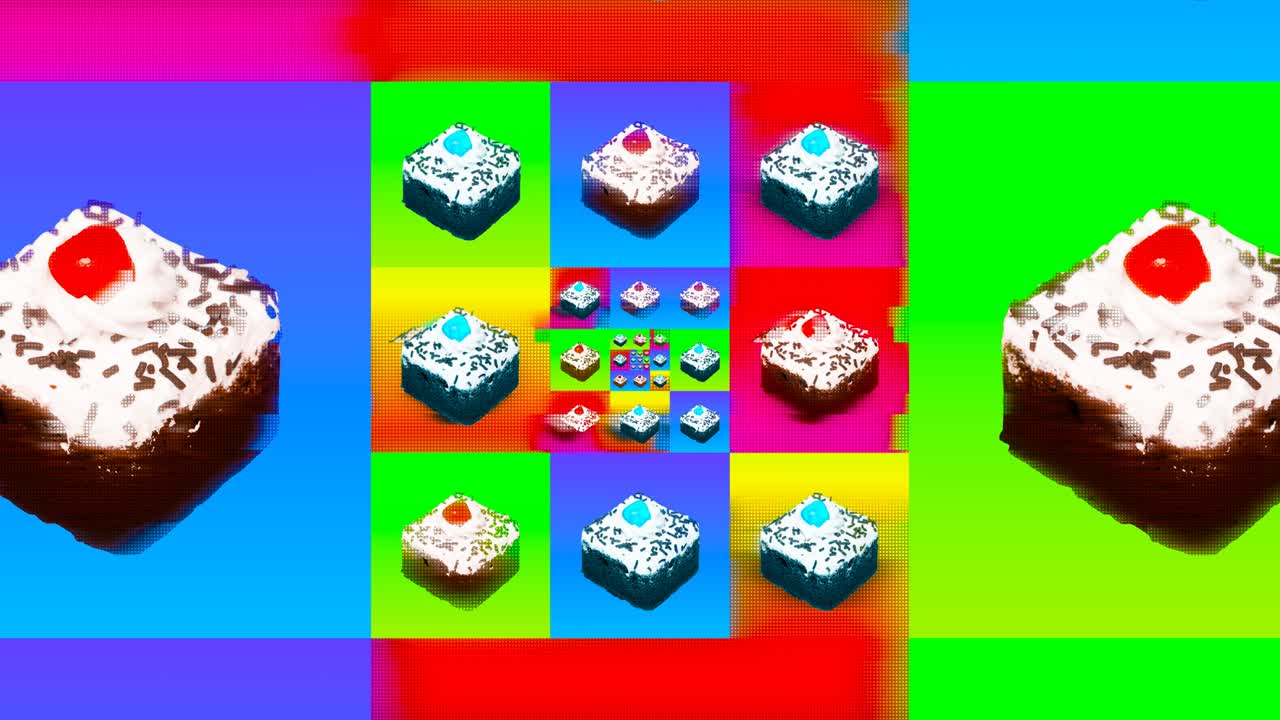 스타일리시 로토스코핑 애니메이션.. 추상적인 감정적 미니멀리즘 개념