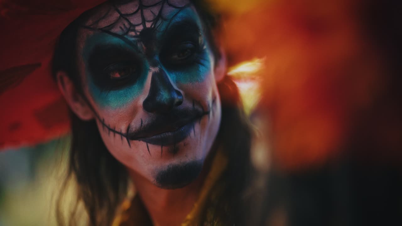 Day of the Dead Calavera Portrait