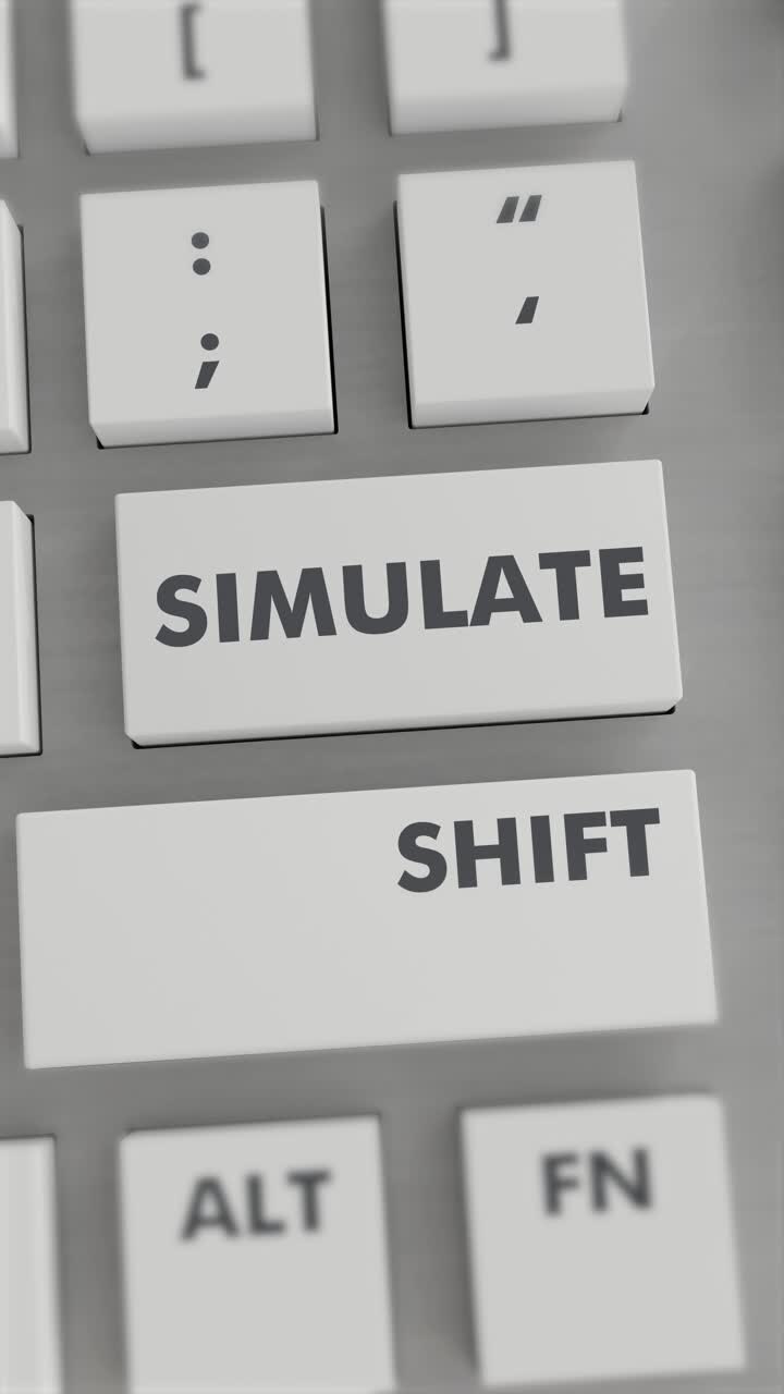 SIMULARE LA PRESSIONE DI UN TASTO SULLA TASTIERA Video verticale