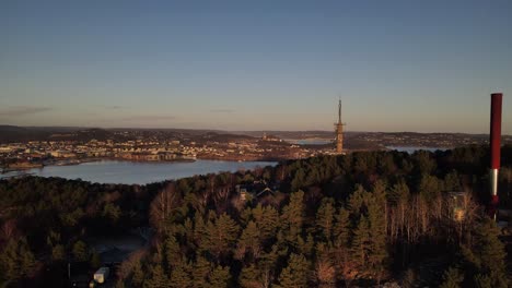 Imágenes-De-Drones-De-Kristiansand-4k-60fps