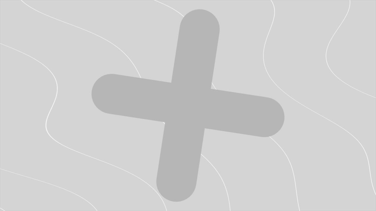 회색 경사에 있는 십자가 모양과 파동 패턴