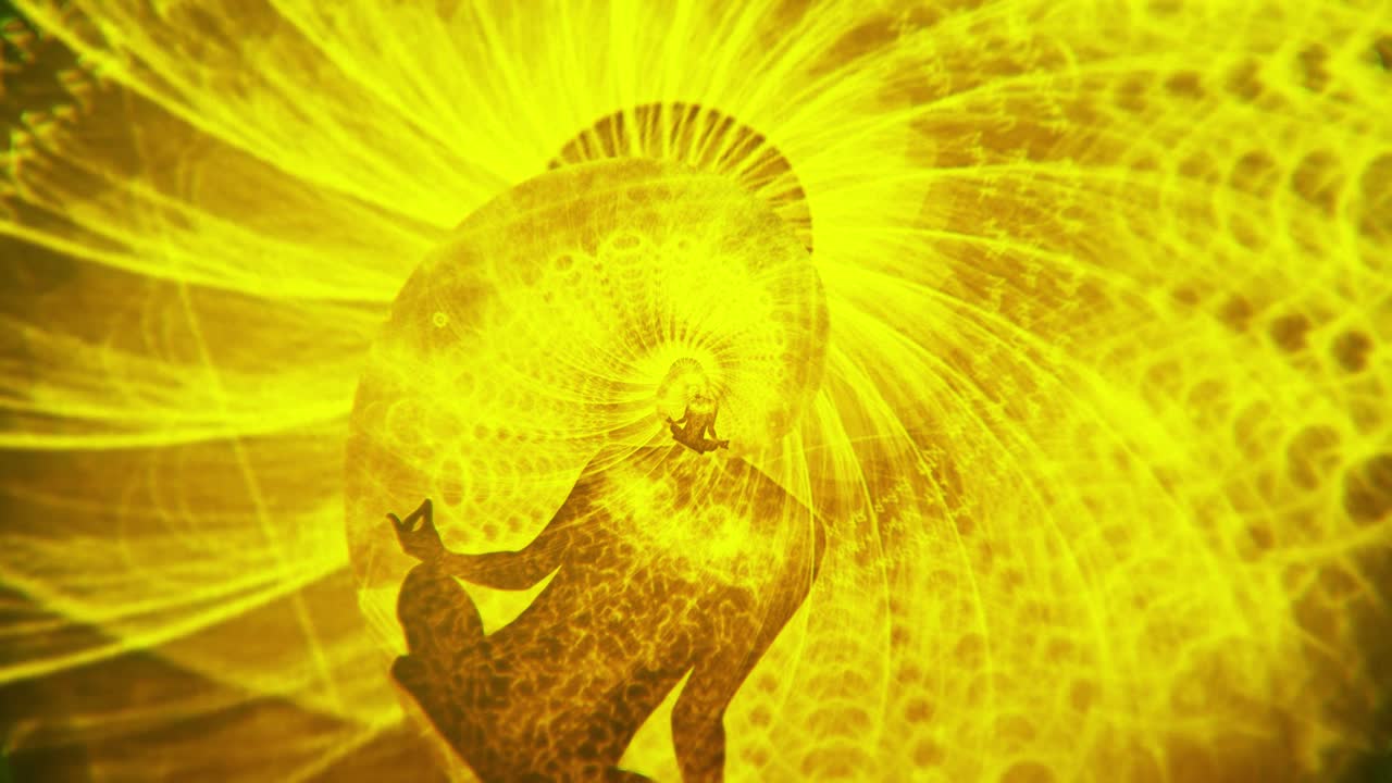 visualización de la meditación abstracta