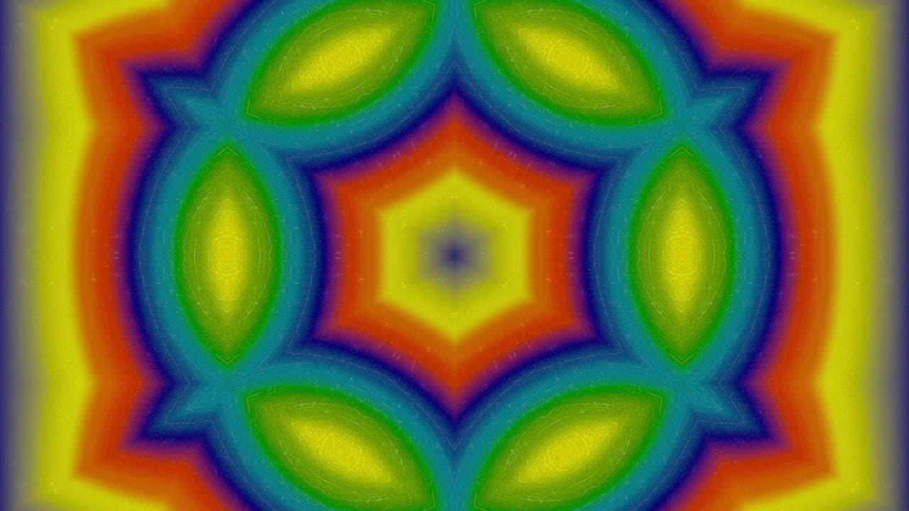 estrella borrosa caleidoscopio de fondo abstracto