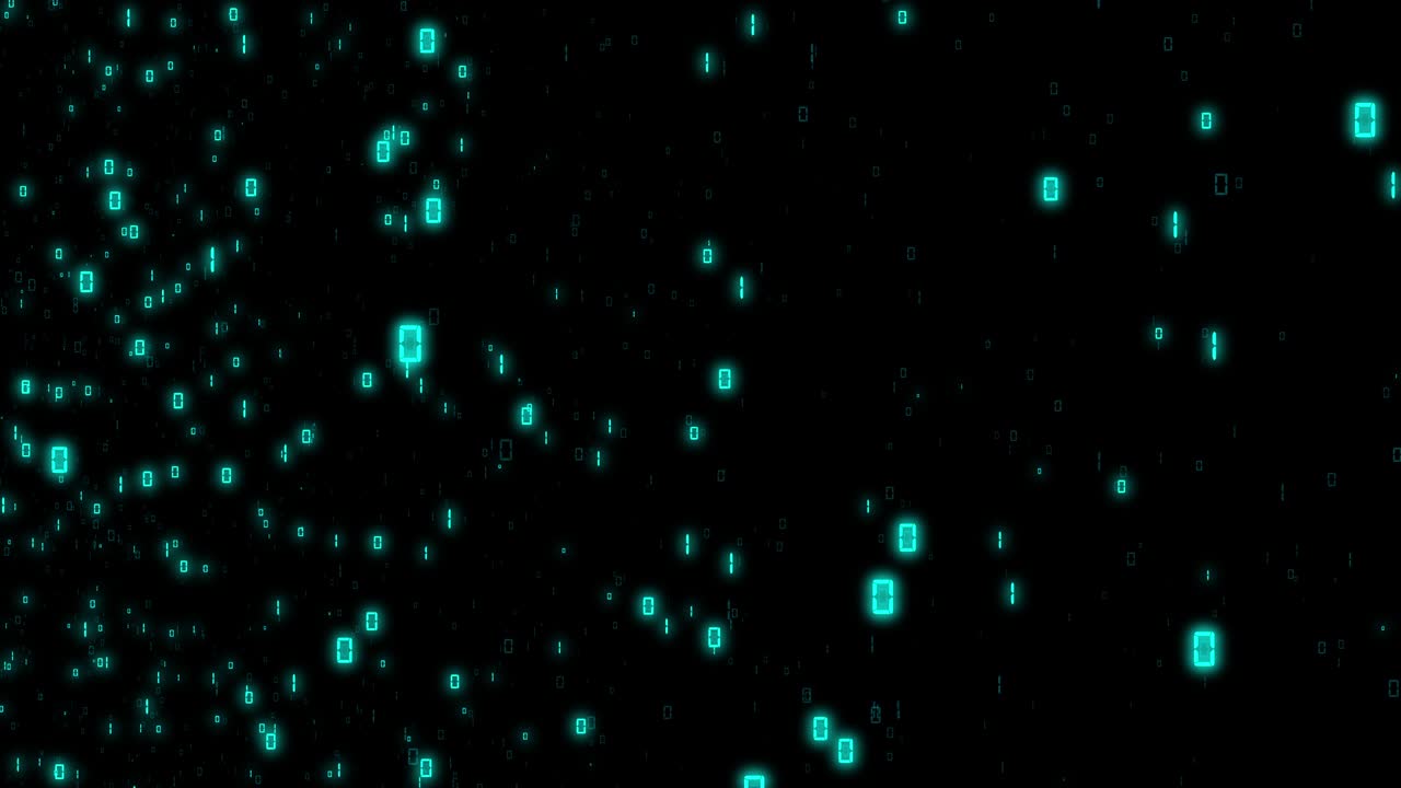 Abstract background with binary code