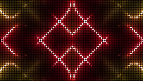 patrón de luz de led abstracto