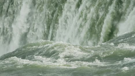 Cataratas-Del-Niágara-Vista-Cercana-Del-Agua-En-Cascada