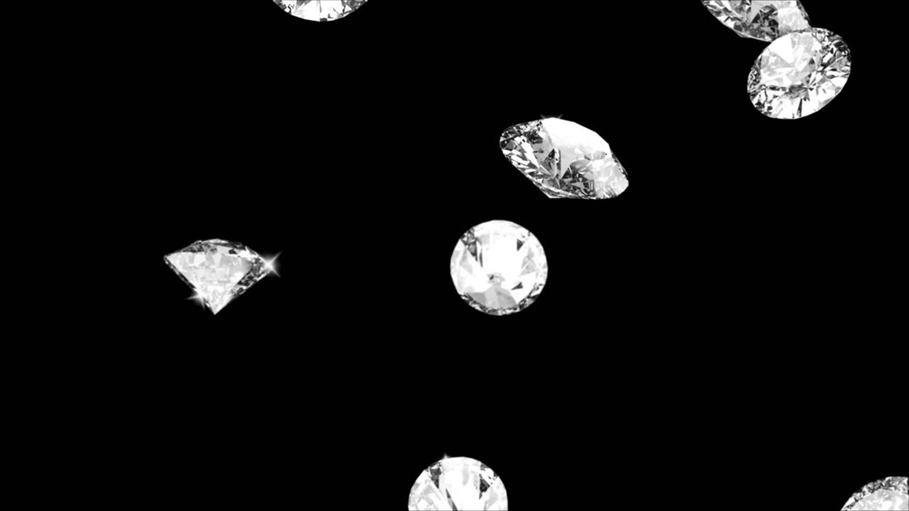 Silver glitter sparkle on twinkle lights diamonds gem loop background green screen event concert