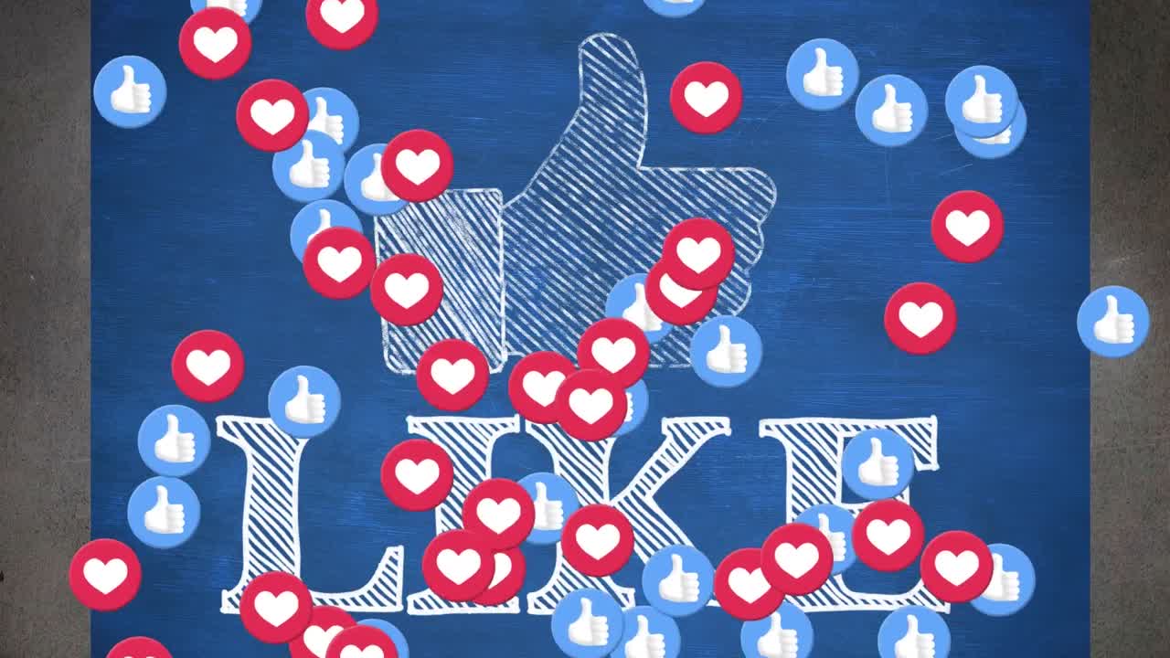 텍스트와 같은 미디어 아이콘의 애니메이션