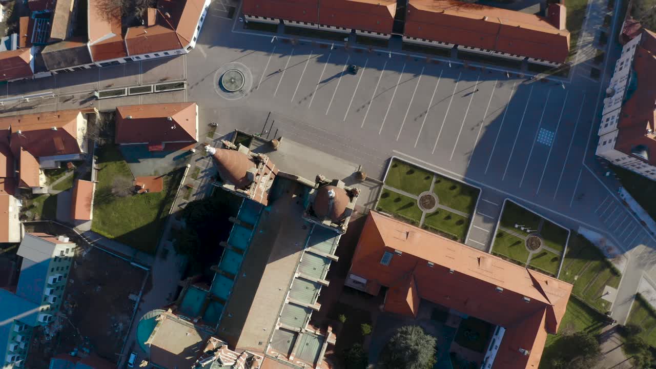 크로아티아 다코보에 있는 다코보 대성당의 평면도