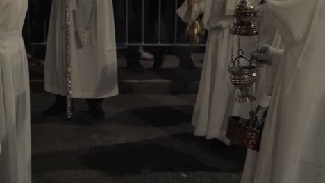 religious procession at night