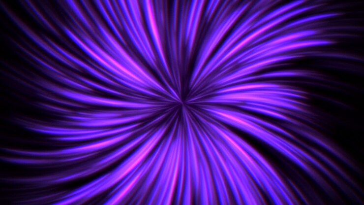 Abstract motion purple spiral lines in 80s style 1