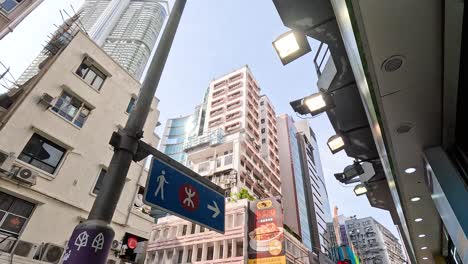 traffic and pedestrians at a city crossroads