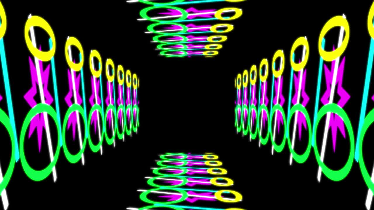 el progreso del túnel cibernético animación gráficos de movimiento