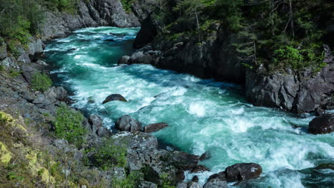 mountain river in norway