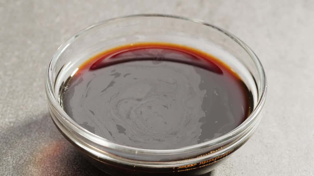 Zucchini slice in soy sauce