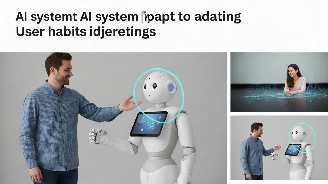 Exploring the Interaction Between Humans and AI: A Study of Adaptive Systems Tailored to User Habits and Preferences in Intelligent Environments