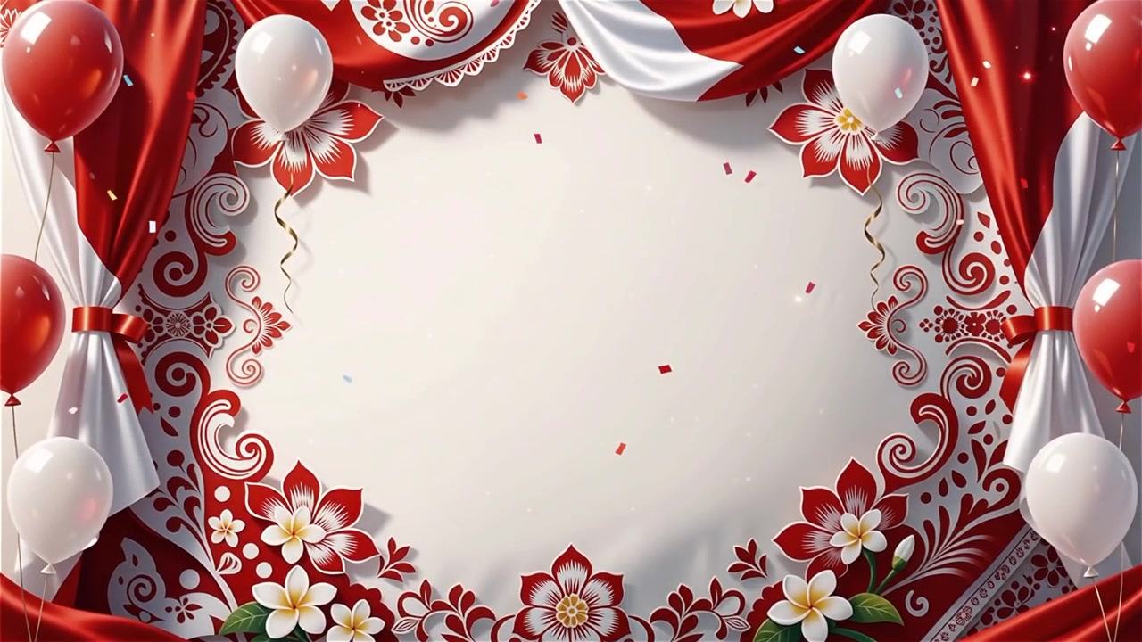 Sfondamento della celebrazione della Giornata dell'Indipendenza dell'Indonesia