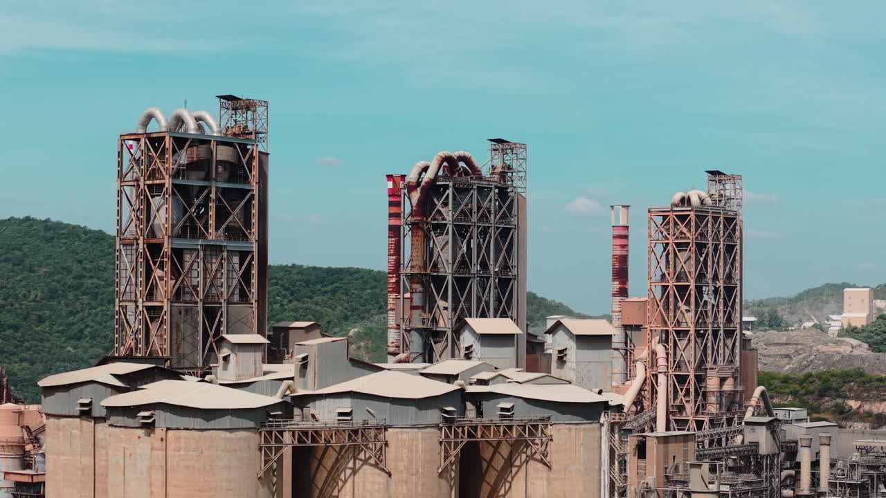 Impianto di cemento industriale