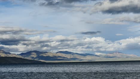 mountain lake manasarovar himalayas tibet