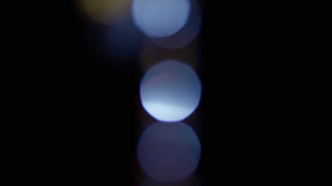 гирлянды, блеск, вне фокуса и в фокусе