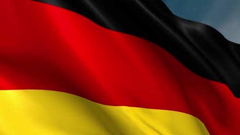 germany - flag - 4k - loop