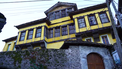 House-of-famous-Albanian-writer-Ismail-Kadare-in-stone-city-of-Gjirokastra