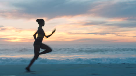 silhouette of an active, healthy