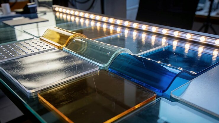 Automated Bending of Colored Glass Sheets in Industrial Laboratory
