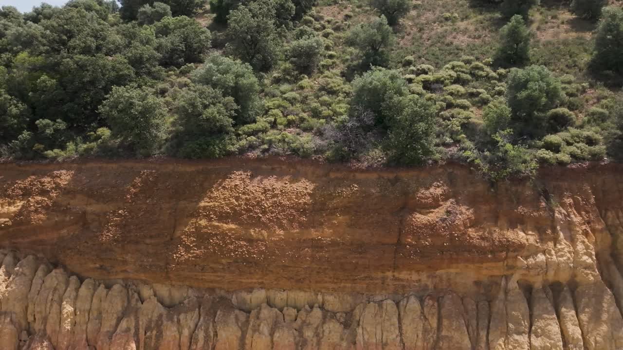 Eroded Soil and Vegetation