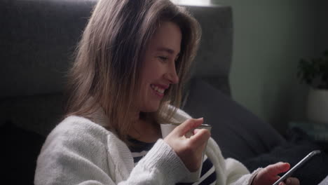 a-beautiful-young-woman-having-coffee