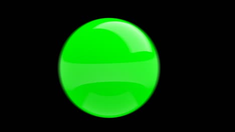 green ink dropping