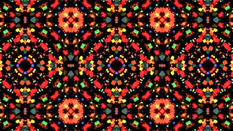 colorful kaleidoscopic video background. abstract backdrop