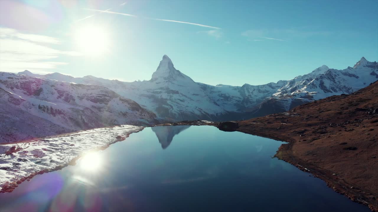 Matterhorn Reflection in a Mountain Lake