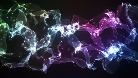 fantastic smoke es un fondo abstracto de animación de color de bucle.