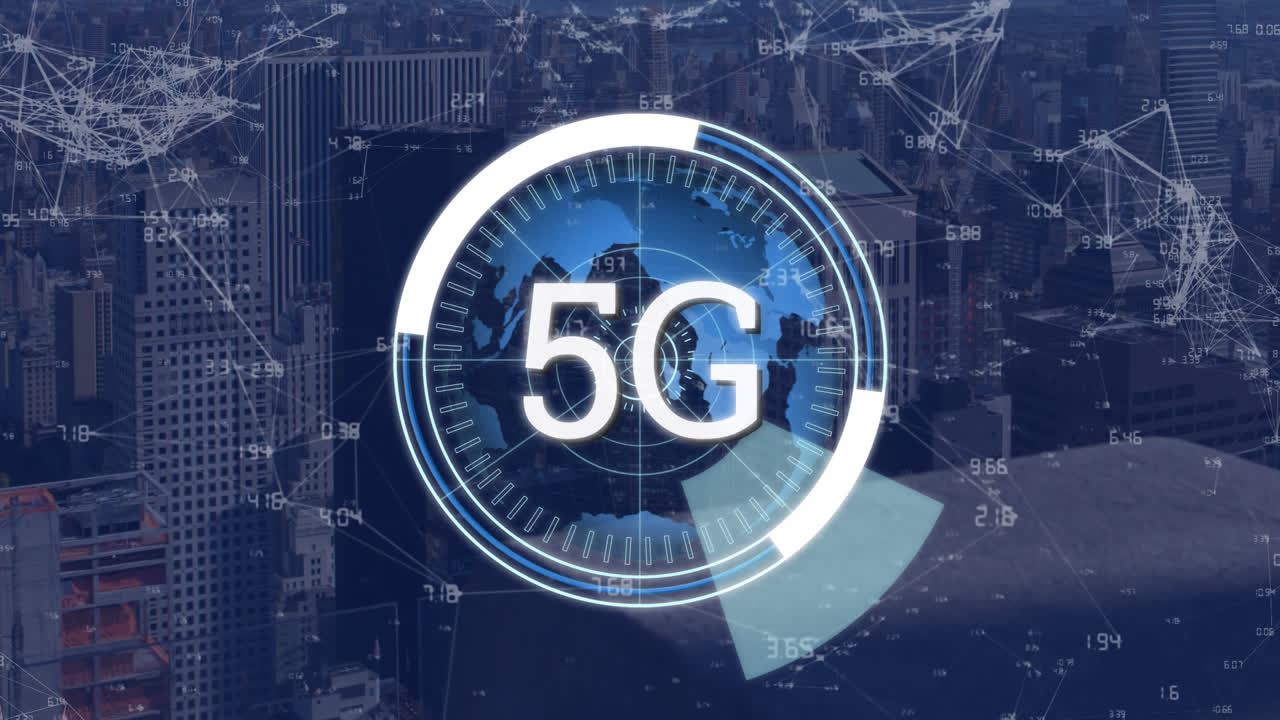 5g visualizzati in un cerchio