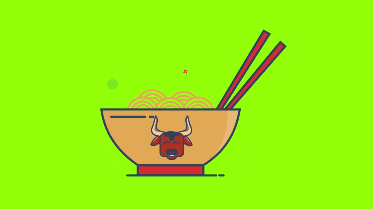 green screen ,Noodles,high quality