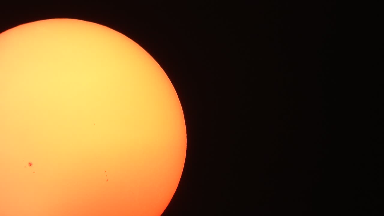 Sunset - black holes 